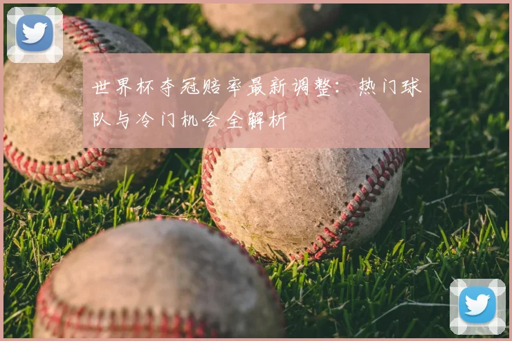 世界杯夺冠赔率最新调整：热门球队与冷门机会全解析